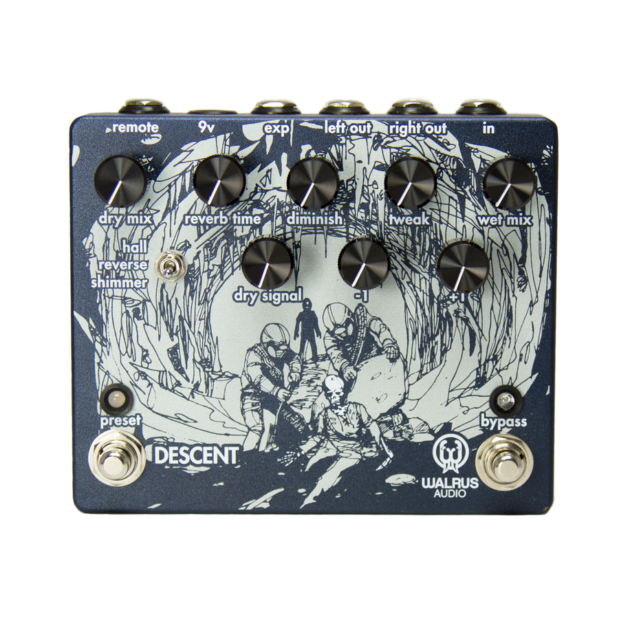 ギター WALRUS Audio Descent Reverb/Octave Walrus Audio Descent Reverb/Octave Machine - synthCube
