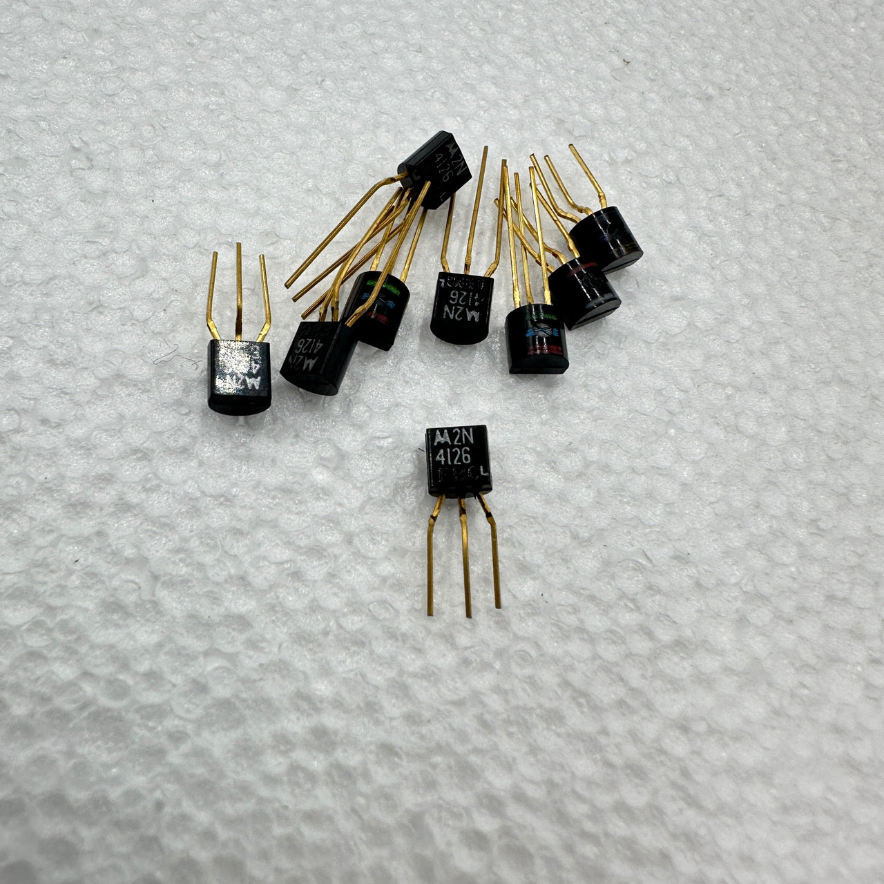 2N4126 Silicon Transistor NOS - Rare & Reclaimed - Small Bear