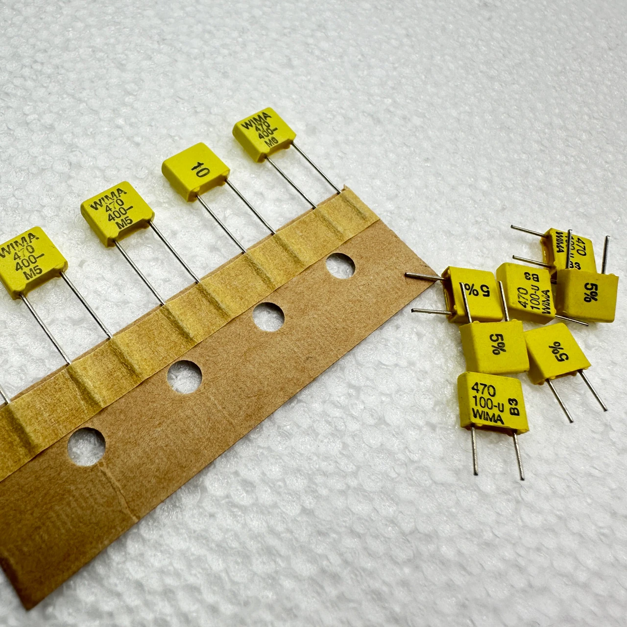 WIMA FKC2 470pf 400V 10% Polycarbonate Film Foil Capacitors