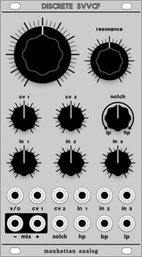 Manhattan Analog Discrete SVVCF