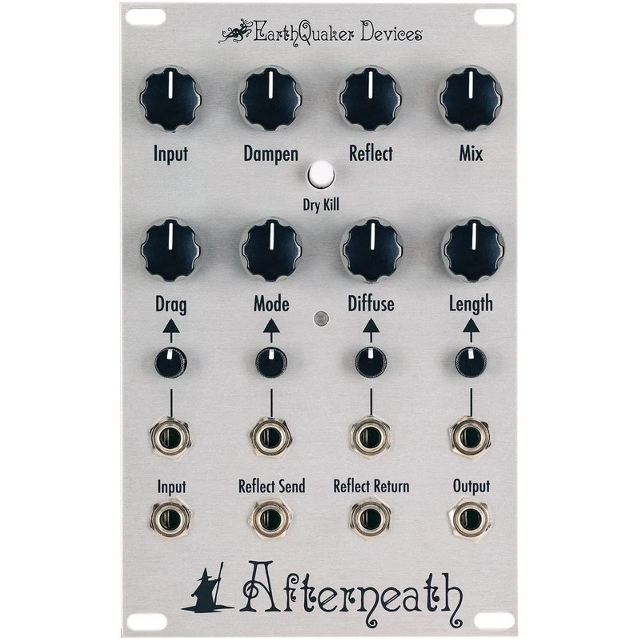 ★ Earth Quaker Devices Afterneath V3試奏のみ EarthQuaker Devices Afterneath V3 Reverb Effects Pedal Black
