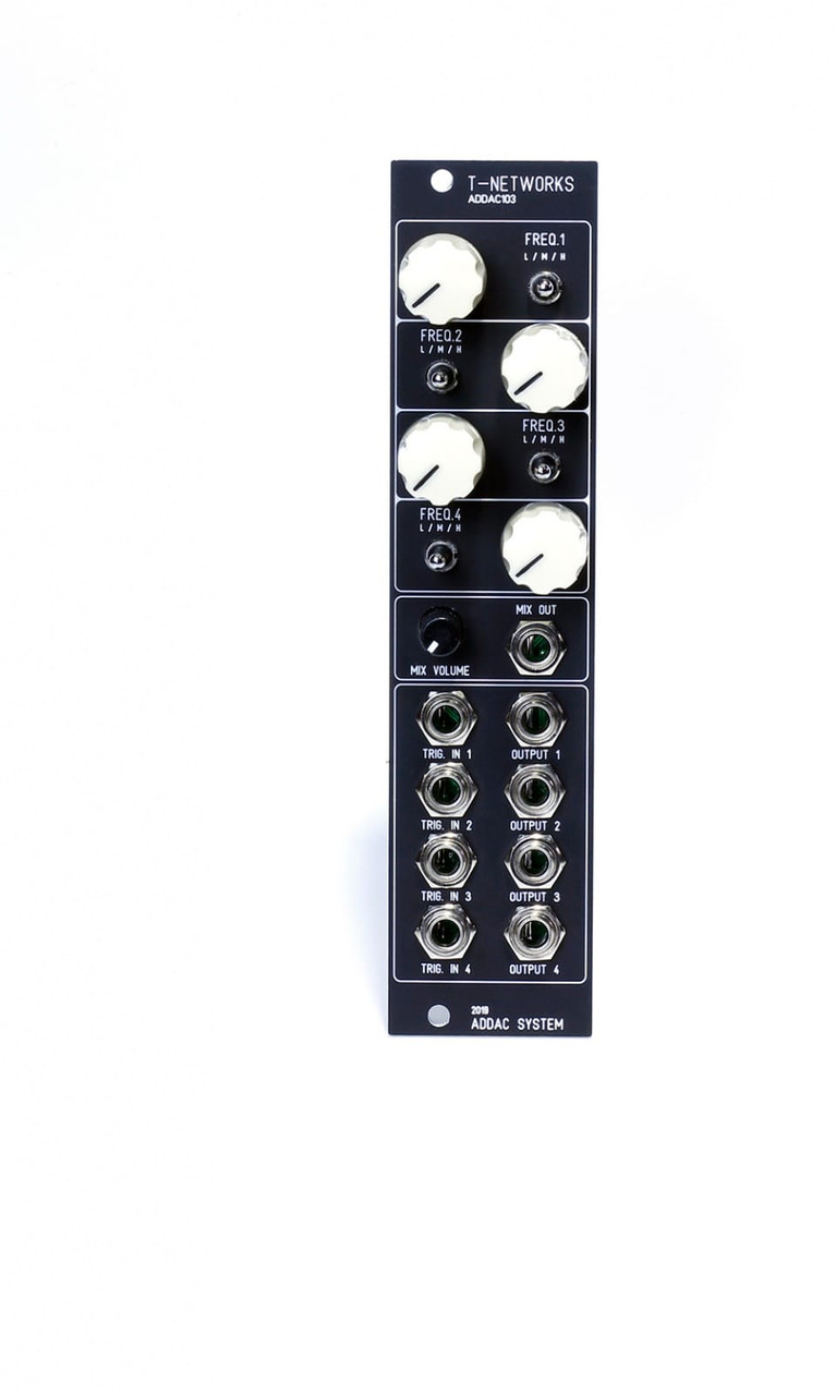 ADDAC104 VC T-Networks パーカッション モジュール ADDAC104 VC T