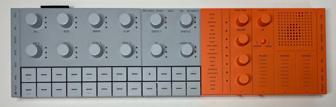 Yamaha SeqTrak (Orange) Music Production Studio (Certified Pre