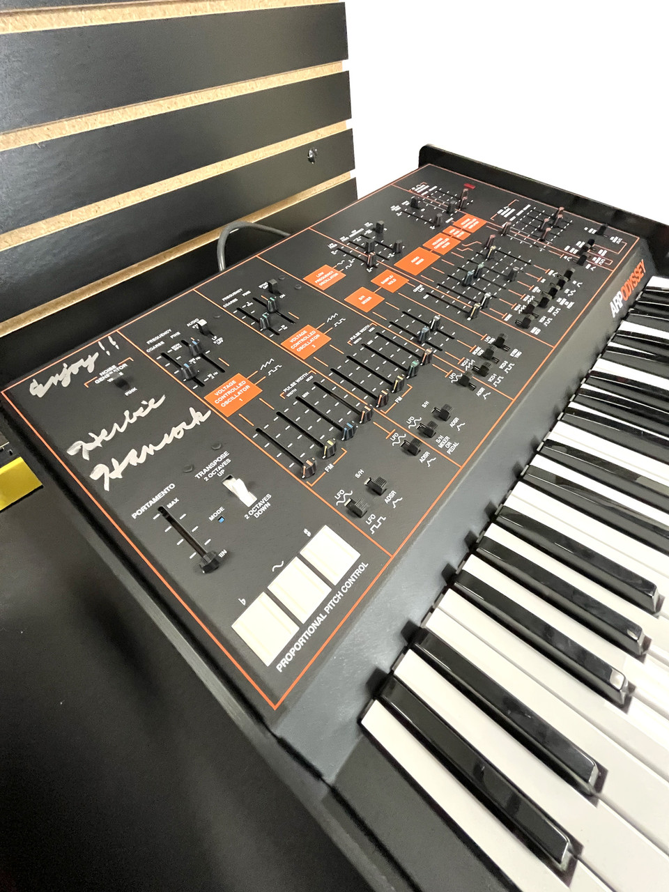 Autographed Arp Odyssey FS (assembled kit) - signed by