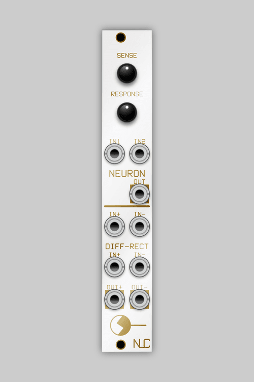 鍵盤楽器 Nonlinearcircuits NLC Neuron Nonlinearcircuits 4HP Neuron - Eurorack Module on ModularGrid