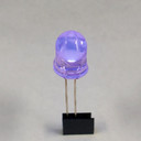 LED 8mm High-Brightness Clear, Violet