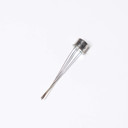 2N414 Germanium Transistor (GE) Black Case Short Leads