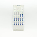 This module is a voltage controlled PT2399 delay with sync out.