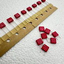 10 PACK WIMA MKS2 .047uf 100V 5% Metallized Polyester Film Capacitors 47nf