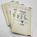 10 PACK Sealed 2.4K 1/4w 5% Stackpole Carbon Comp Resistors NOS