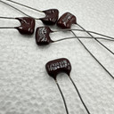 5 PACK 620pf 300v 5% Silver Mica Capacitors SAHA .62nf