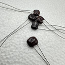 5 PACK 82pf 100v 3% Silver Mica Capacitors Sangamo .082nf