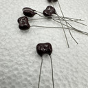 5 PACK 330pf 100v 2% Silver Mica Capacitors KEC .33nf