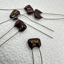 5 PACK 820pf 300v 5% Silver Mica Capacitors EM .82pf