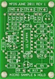 MFOS Micro Sample and Hold Synth Module Bare PCB