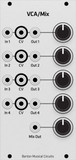 Barton BMC015 Quad VCA/Mixer (Euro)