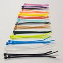 Zip Ties, 4" Colors Nylon, Pack of Ten
