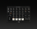 a hands-on rhythm engine with a minimalist interface, built from just a handful of logic chips.