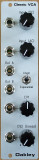 Oakley Modular Classic VCA Discrete core voltage controlled amplifier