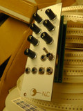 The Shaver Mystery module contains two BBD based Flanger circuits. One is set by a pot, the other is voltage controlled