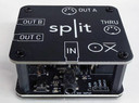 The OXI Split, MIDI breakout box, is an efficient and inexpensive solution for users whose setup relies on MIDI connections.