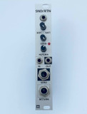 4hp SND/RTN module includes ¼ jacks for instrument and line level input with CV input to modulate the dry/wet mix as well as manual control over send and return levels (and a clip LED).