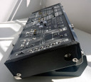 The synthCube angled desktop stand is an angled stand / gear holder designed for a modular case, production boxes, etc.