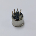 5-Pin DIN Jack, PC Pin, Vertical