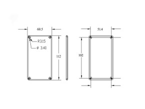 Bottom Plate For Small Bear 'B' Enclosure