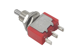 Mini-Toggle SPDT (ON-OFF-ON) Solder Lug Short Lever
