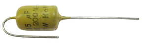 Philips Mustard Axial Cap 0.15uf 150nF 200V