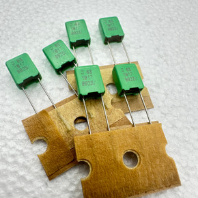 2 PACK ERO .39uf 63v 5% MKT1826 390n Metallized Polyester Film Capacitors 390nf