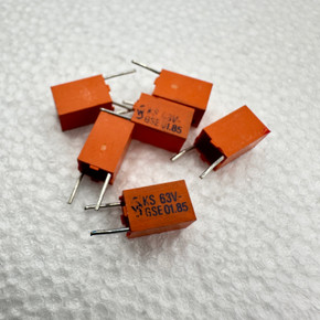 2911pf Siemens B31531 Radial Polystyrene Foil Capacitor 63V 1% 2.9nf 2n9 .0029uf