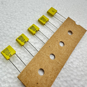 5 PACK WIMA FKC2 .0015uf 100V 5% Polycarbonate Film Foil Capacitors 1n5 1.5nf 1500pf