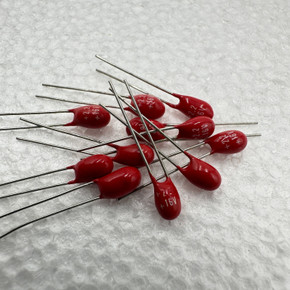 2.2uf 16v 5% Radial Tantalum Capacitor Red 2200nf