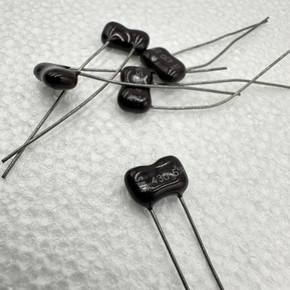 5 PACK 430pf 300v 5% Silver Mica Capacitors Sangamo .43nf