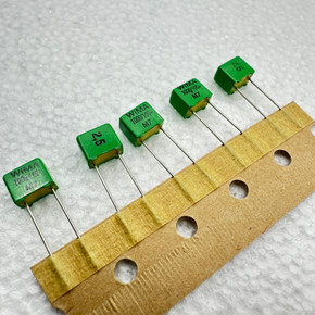 5 PACK WIMA FKP2 .001uf 100V 2.5% Polypropylene Film Foil Capacitors 1nf 1000pf