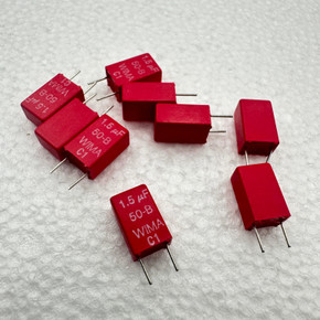 WIMA MKS2 1.5uf 50V 10% Metallized Polyester Film Capacitor 1500nf