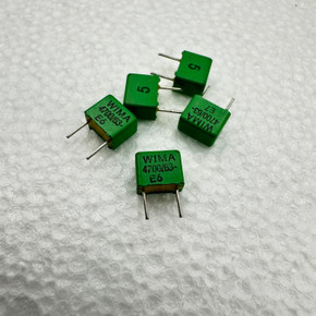 5 PACK WIMA FKP2 4n7 63V 5% Polypropylene Film Foil Capacitors 4.7nf 4700pf .0047uf