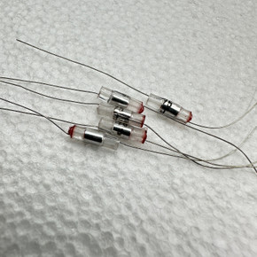 75pf Axial Polystyrene Capacitor 160V 5% .075nf