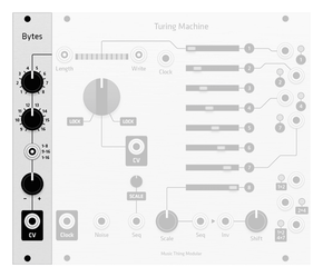Turing Bytes Expander PCB+Panel (Grayscale) Turing Bytes Expander PCB+Panel (Grayscale)