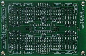 MFOS Swiss OpAmp Knife Bare PCB (Pack of 3)