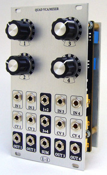 L-1 Quad VCA/Mixer (DIY)