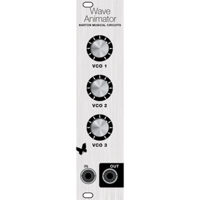 Wave Animator is a 6hp Eurorack module with 3 LFOs to add spice to your basic waves!