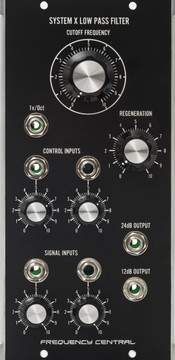 Frequency Central System X Low Pass Filter MU Frequency Central System X Low Pass Filter MU