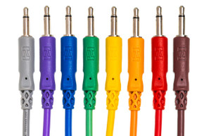 Eurorack Patch Cables 36" X 8 Assorted Colors Eurorack Patch Cables 36" X 8 Assorted Colors