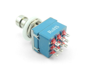 3PDT LED Stomp Switch - synthCube