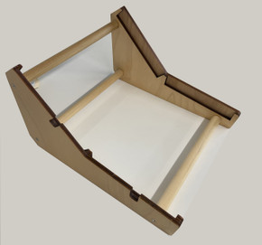 This is a great 2-tier stand made for the Make Noise O-COAST and O-CTRL units.