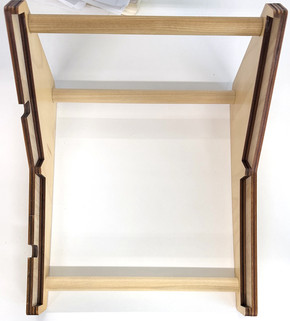 This is a great 2-tier stand made for the Make Noise O-COAST and O-CTRL units.