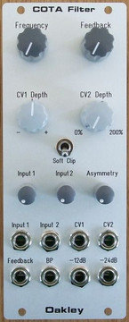 Oakley Modular COTA – Voltage Controlled ‘Cascaded OTA’ Filter